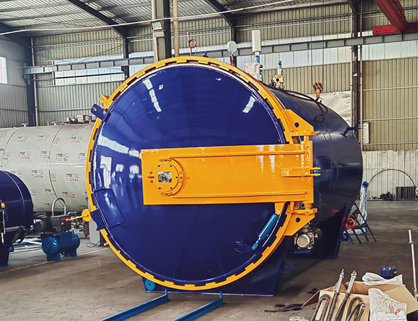 液压开门成型热压罐